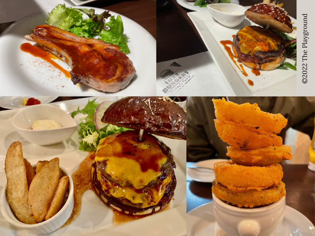 Menu at Luxe Burgers Tokyo - Halal Burger dan Steak