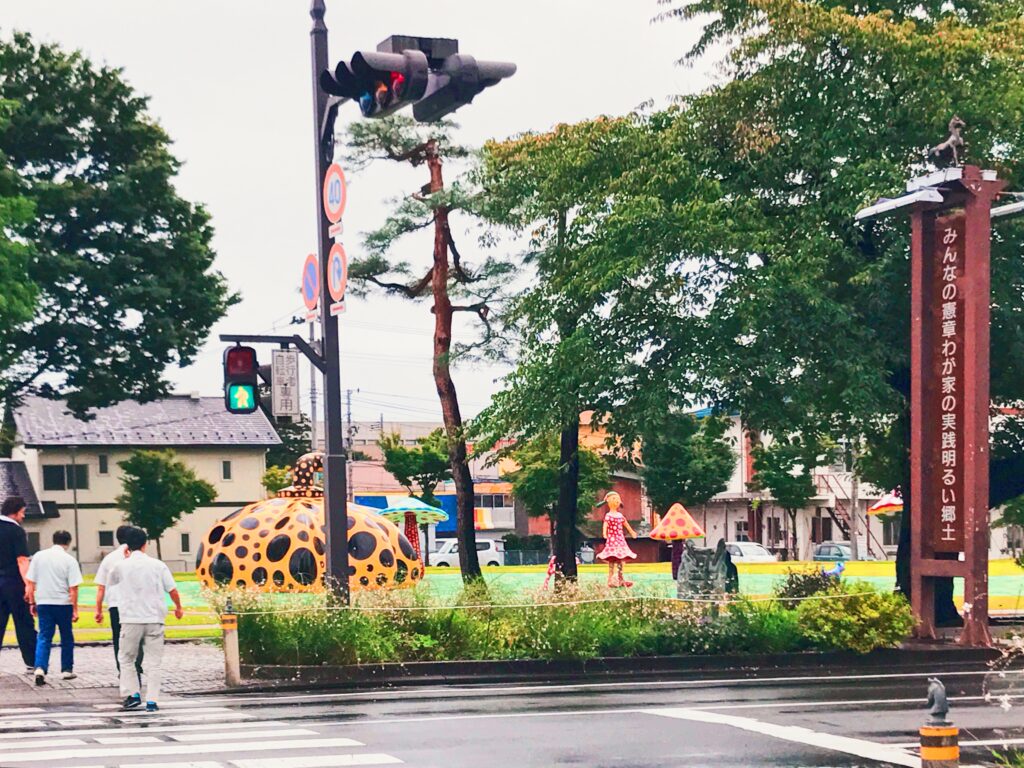 Yayoi Kusama Installation in Towada Art Center