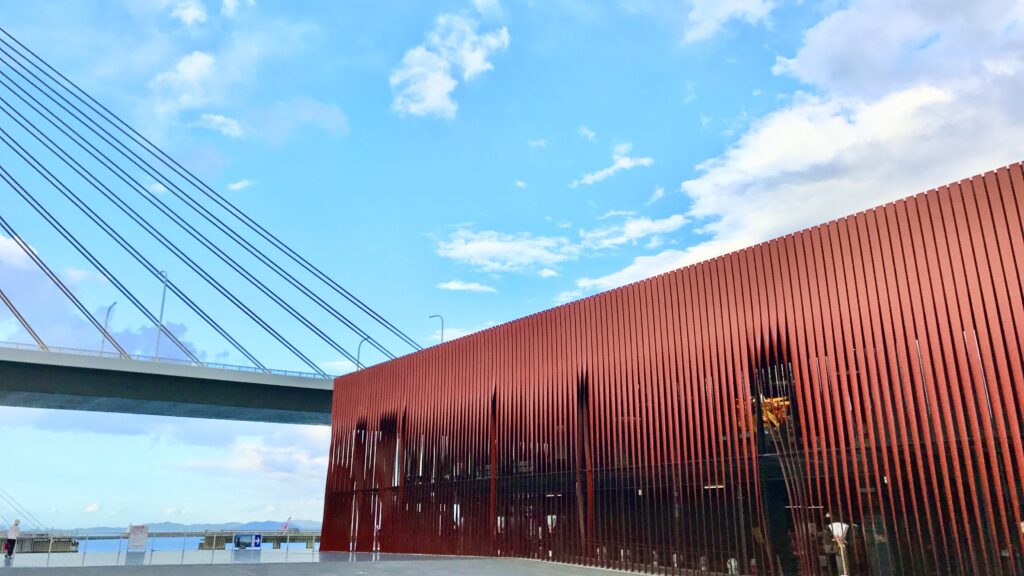 Exterior of Nebuta Museum WARASSE