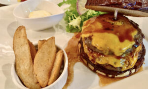 Halal Lamb Burger in Tokyo