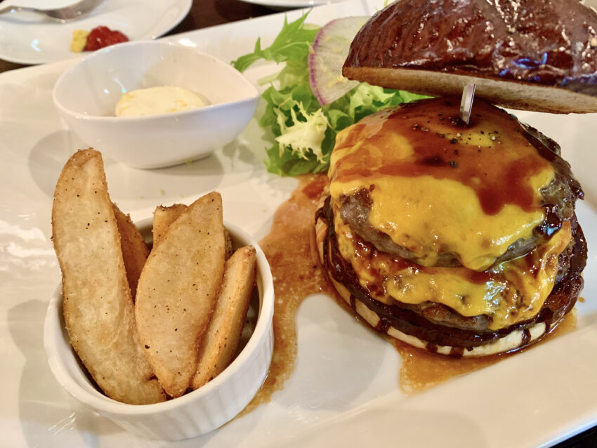 Halal Lamb Burger in Tokyo