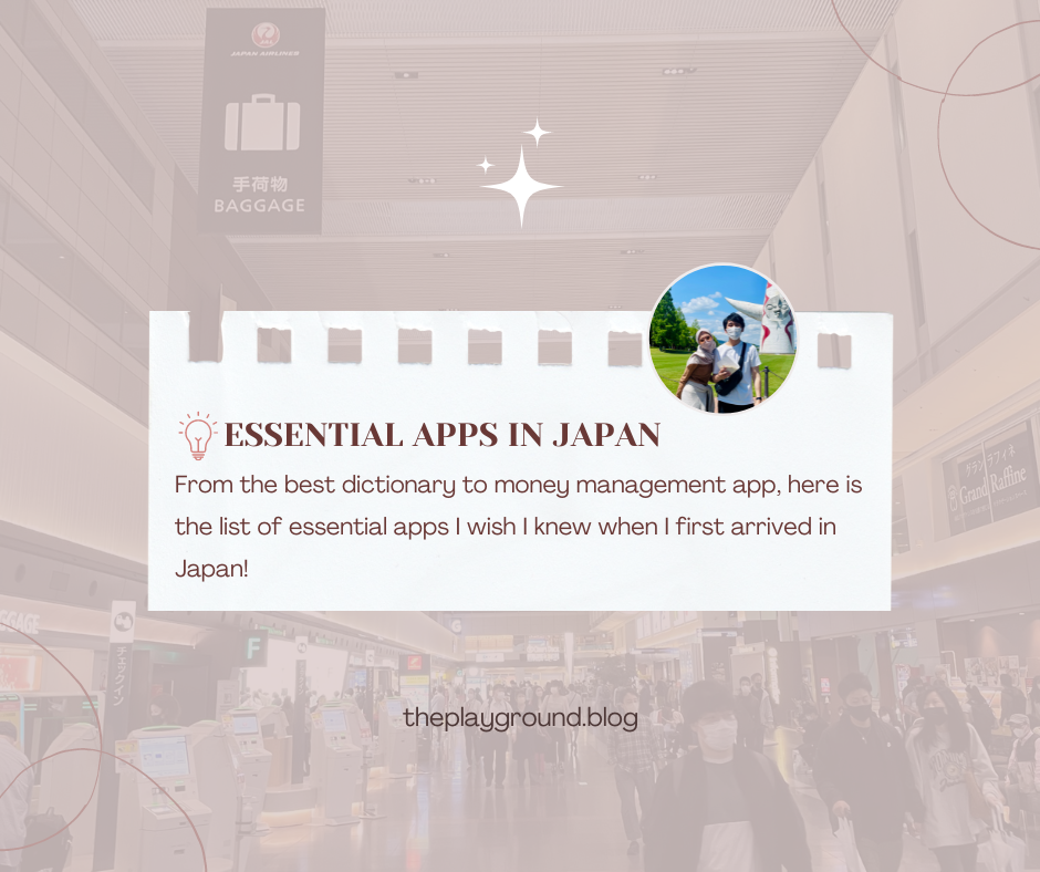 Essentials Applications for Living in Japan