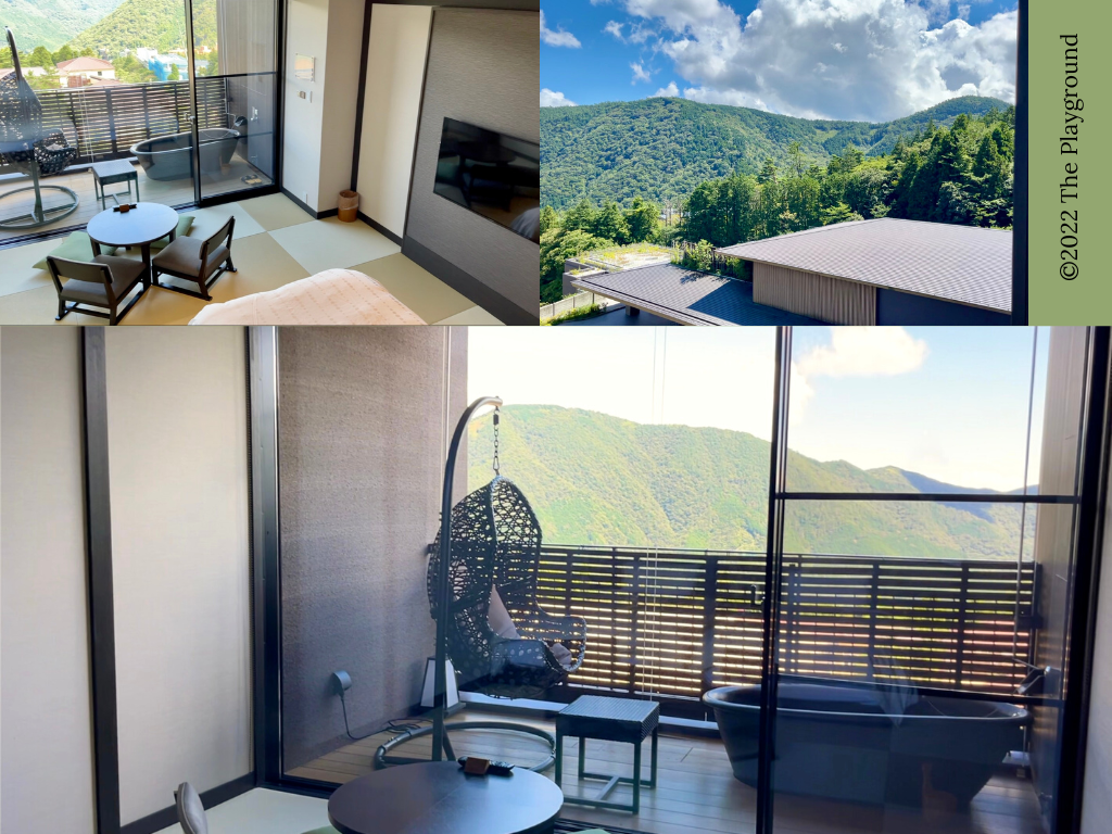 Maisonette Room in Hakone Kowakien Tenyu with Private Open Air Bath