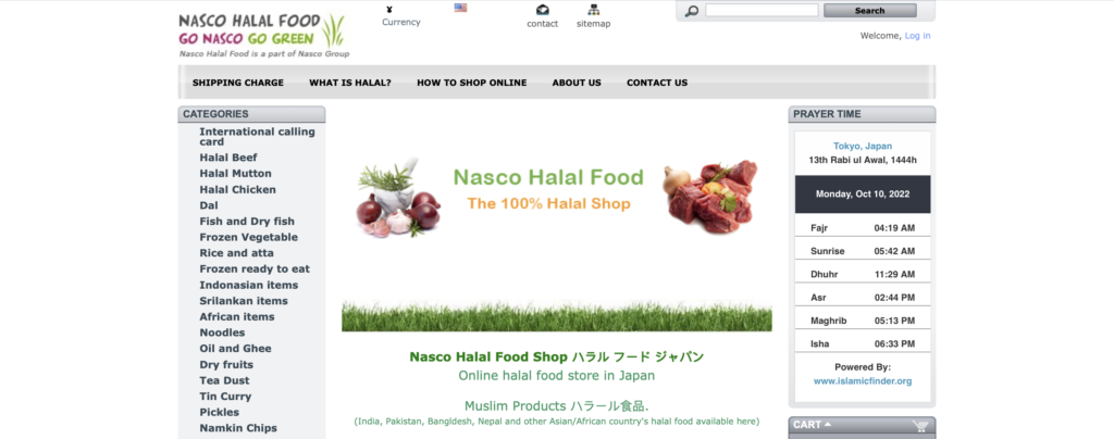 Halal Online Shop Nasco Halal Food