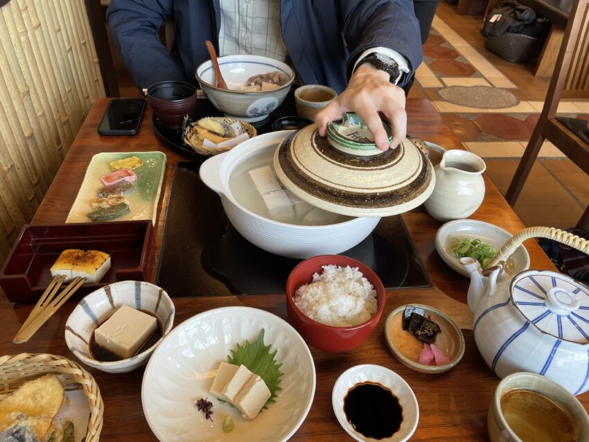 Muslim Friendly Halal Food in Kyoto Okabeya